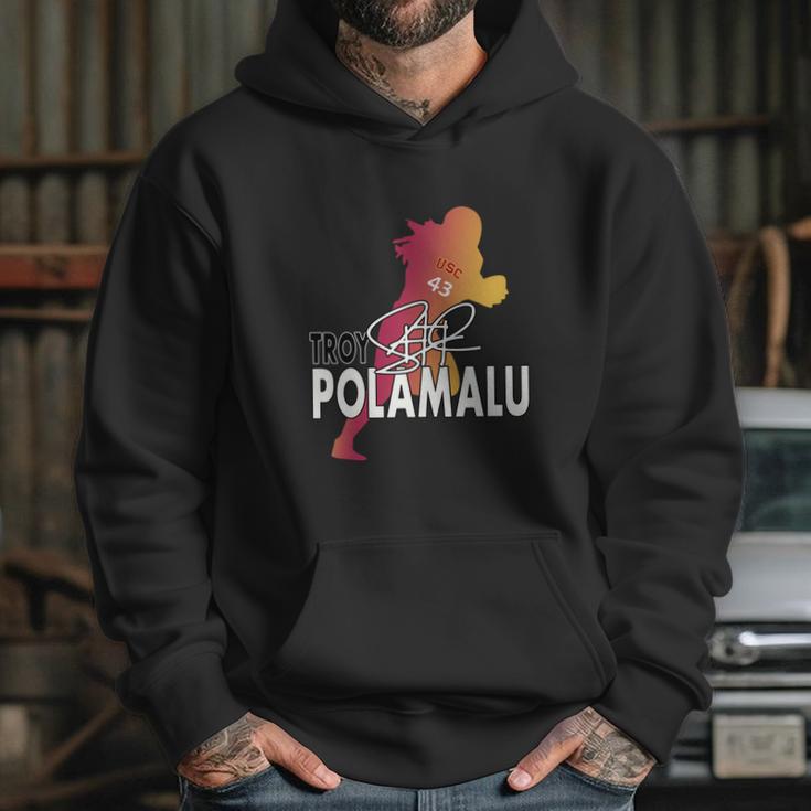 The Polamalu Silhouette Design Hoodie Gifts for Her