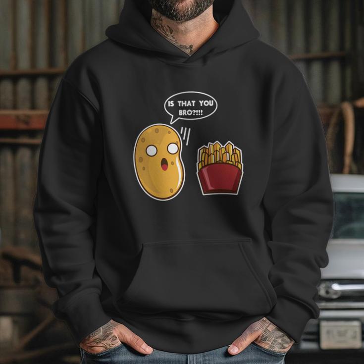 I Am A Potato Gift French Fry Gift Potato Gift Cool Gift Graphic Design Printed Casual Daily Basic Hoodie Gifts for Her