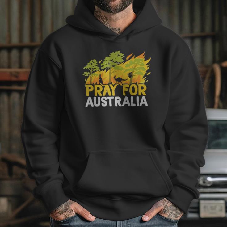 Pray For Australia Australian Bush Fire Koala Kangaroo Shirt Hoodie Gifts for Her