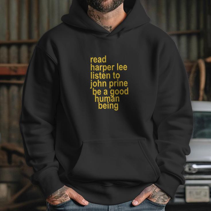 Prayer For John Prine Harper Lee To Kill A Mockingbird Bruised Orange Hoodie Gifts for Her