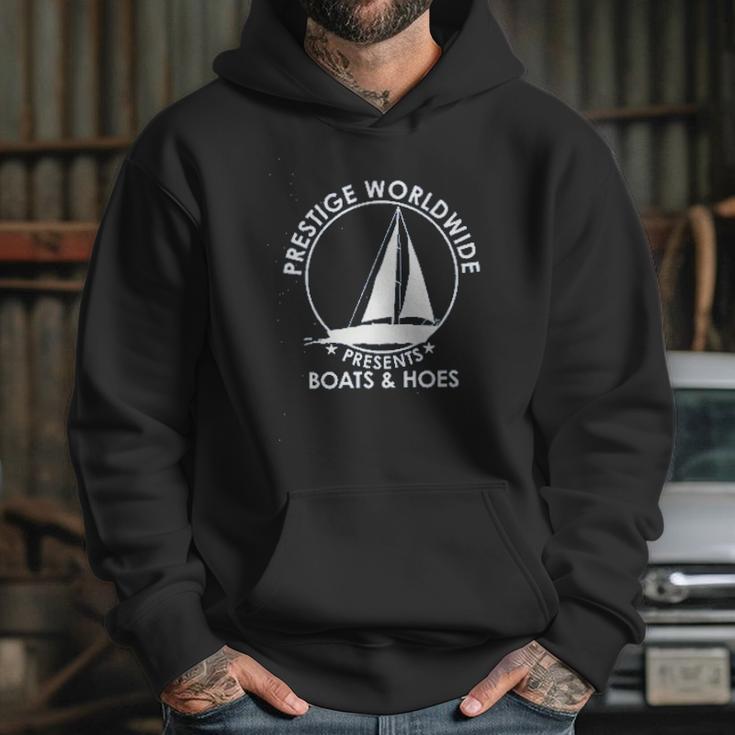 Prestige Worldwide Funny Boats And Hoes Hoodie Gifts for Her