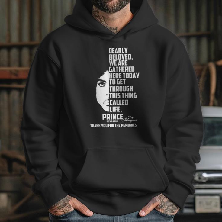 Prince Dearly Beloved We Are Gathered Here Today Hoodie Gifts for Her