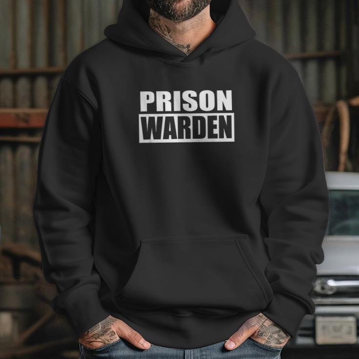 Prison Warden For Halloween Prison Costume Hoodie Gifts for Her