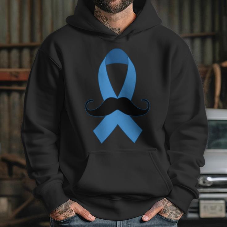 Prostate Mustache Ribbon Hoodie Gifts for Her