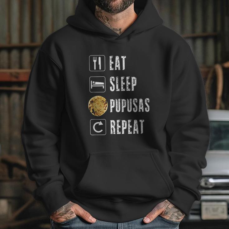 Pupusas El Salvador Gift Salvadorian Food Salvi Guanaco Eat Hoodie Gifts for Her