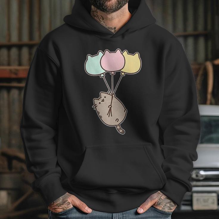 Pusheen The Cat Balloons Hoodie Gifts for Her