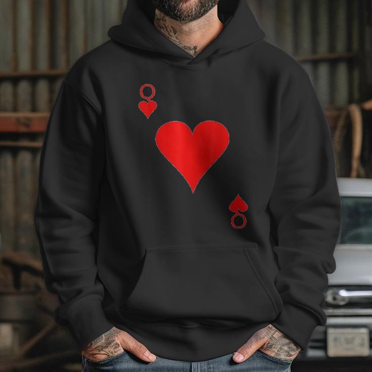 Queen Of Hearts Deck Of Cards Halloween Costume Hoodie Gifts for Her