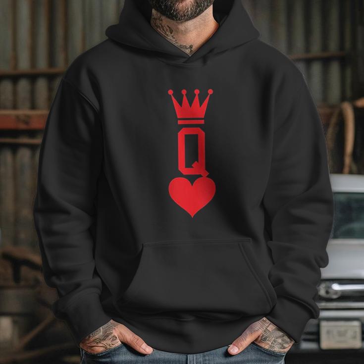 Queen Of Hearts Gift Card Halloween Hoodie Gifts for Her