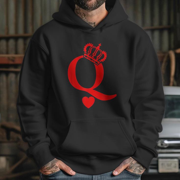 Queen Of Hearts King Of Hearts Hoodie Gifts for Her