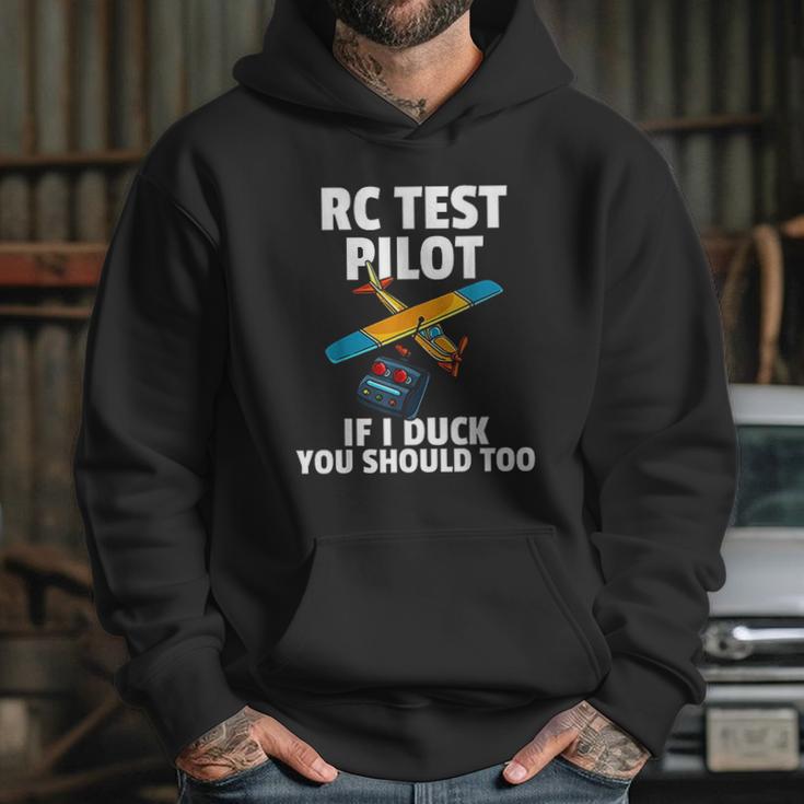 Rc Test Pilot Gift For Rc Plane Model Airplane Lover Hoodie Gifts for Her