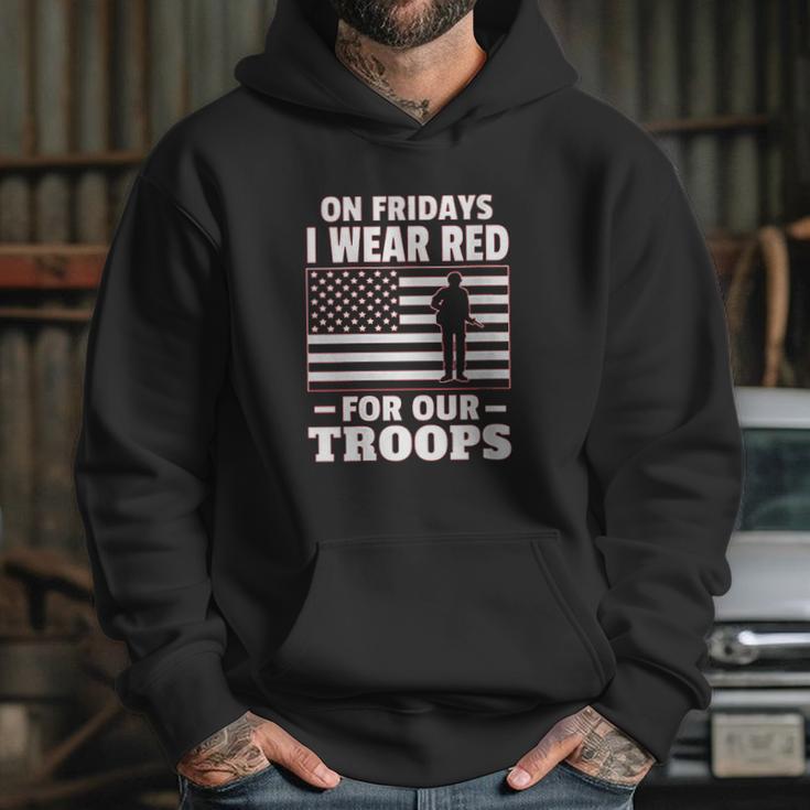 Red Fridays Military Supporter Hoodie Gifts for Her