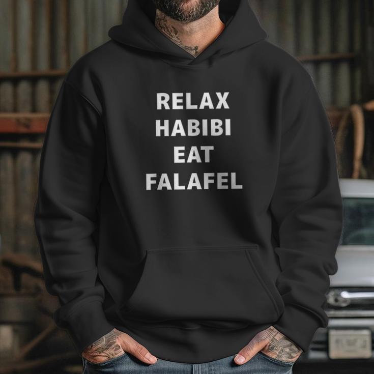 Relax Habibi Eat Falafel Hoodie Gifts for Her