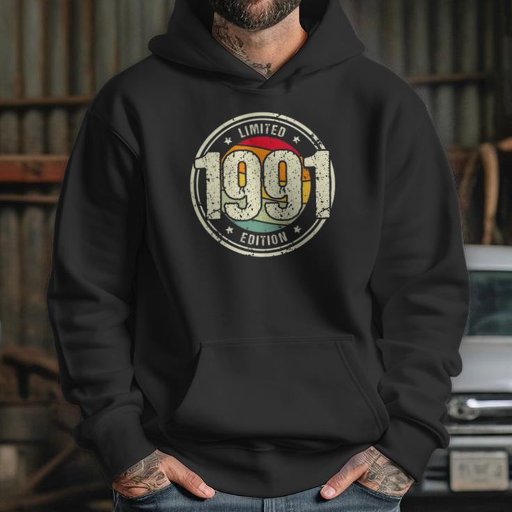 Retro 31 Years Old Vintage 1991 Limited Edition 31St Birthday Hoodie Gifts for Her