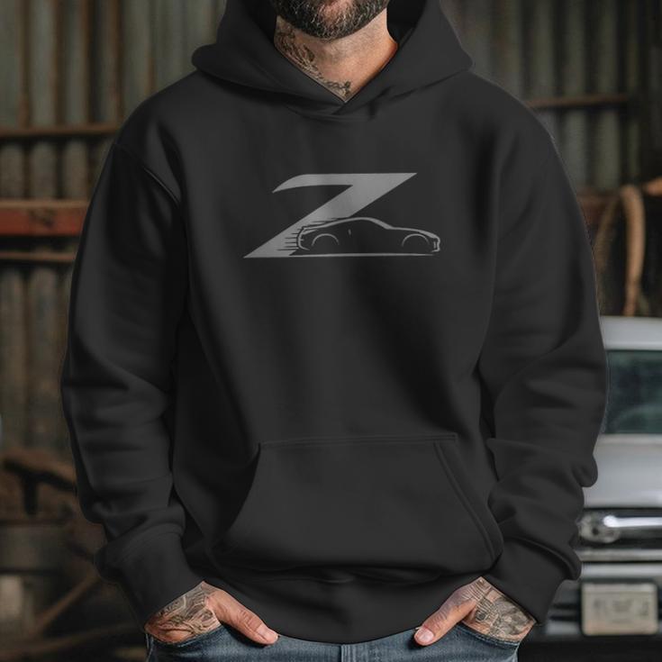 Retro 350Z Car Mono Art Hoodie Gifts for Her