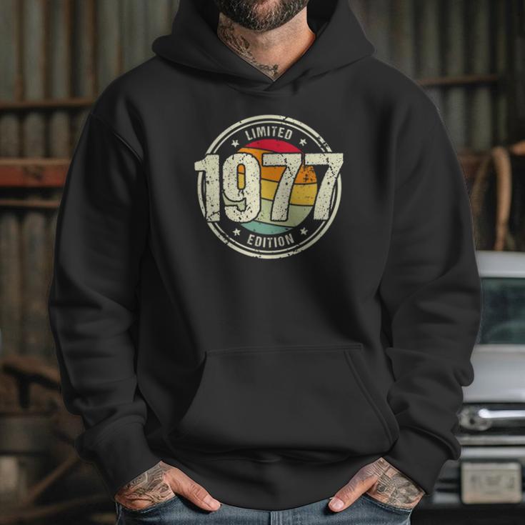 Retro 45 Years Old Vintage 1977 Limited Edition 45Th Birthday Hoodie Gifts for Her