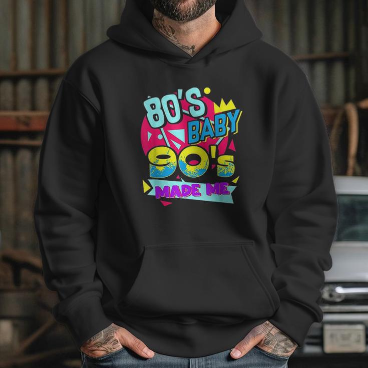 Retro 80S Baby 90S Made Me I Love The 1980S 1990S Hoodie Gifts for Her