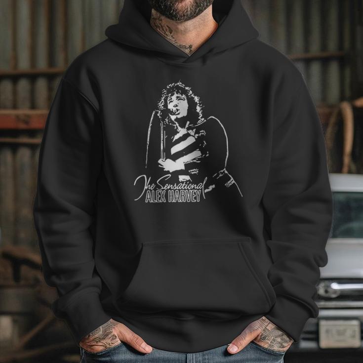 Retro Graphic Alex Harvey The Sensational Hoodie Gifts for Her