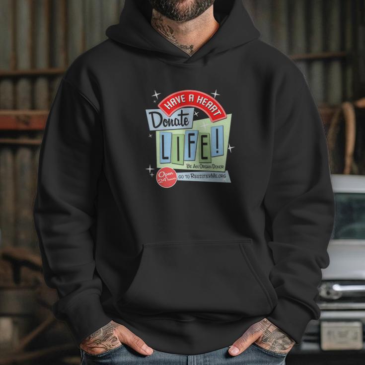 Retro Donate Life Hoodie Gifts for Her