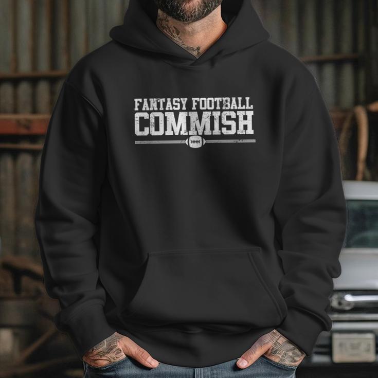 Retro Fantasy Football Commish Funny Sports Hoodie Gifts for Her