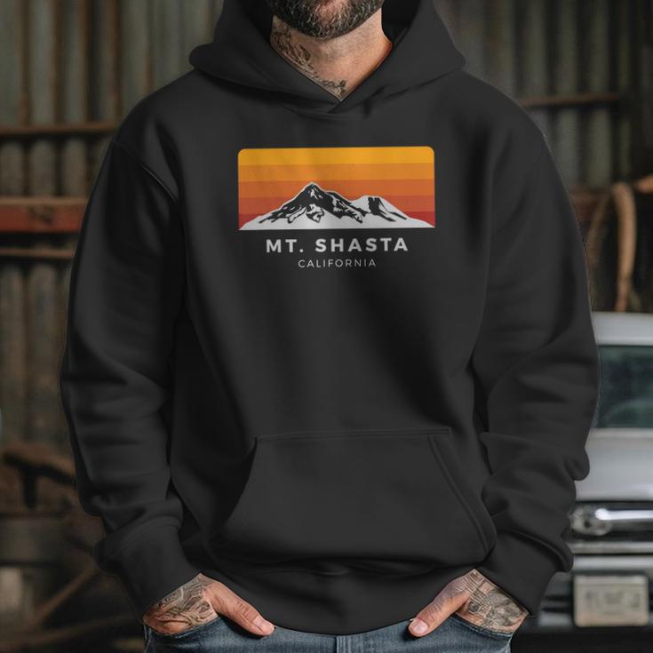 Retro Mount Shasta California Sunset Shirt Hoodie Gifts for Her