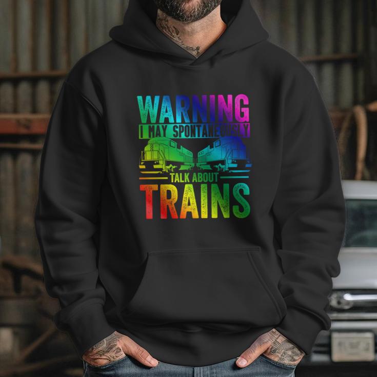 Retro Trains Gift Train Models Trainspotting Trainspotter Gift Graphic Design Printed Casual Daily Basic Hoodie Gifts for Her