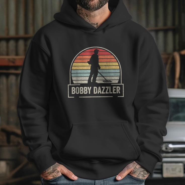 Retro Vintage Bobby Dazzler Treasure Hunting Metal Detecting Hoodie Gifts for Her