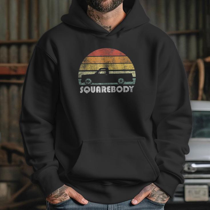 Retro Vintage Pickup Truck Squarebody Hoodie Gifts for Her