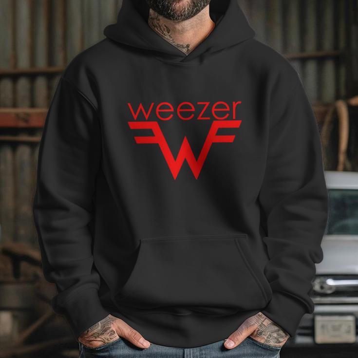 Retro Weezer Rock Band Hoodie Gifts for Her