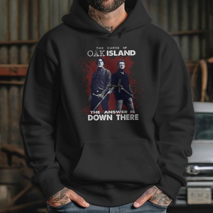 Rick Lagina Robert Clotworthy The Curse Of Oak Island Answer Is Down There Shirt Hoodie Gifts for Her