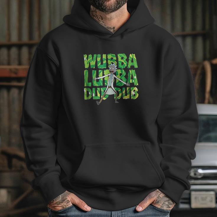 Rick And Morty Wubba Lubba Dub Dub Portal Letters Hoodie Gifts for Her