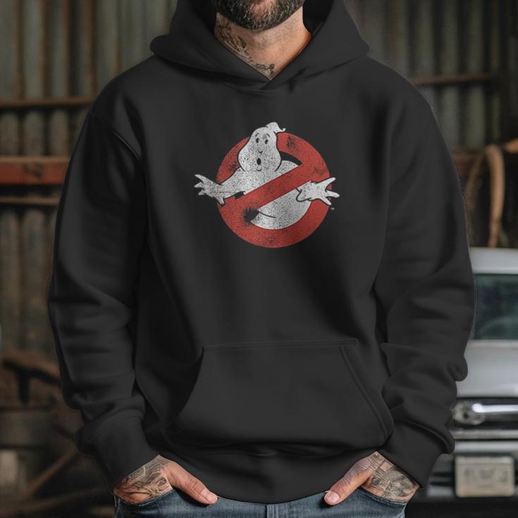 Ripple Junction Ghostbusters Distressed No Ghost No Type Hoodie Gifts for Her