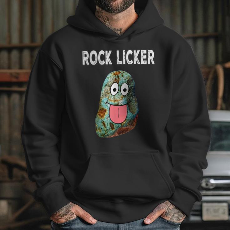 Rock Licker Funny Geologist I Lick Rocks Rockhound Hoodie Gifts for Her