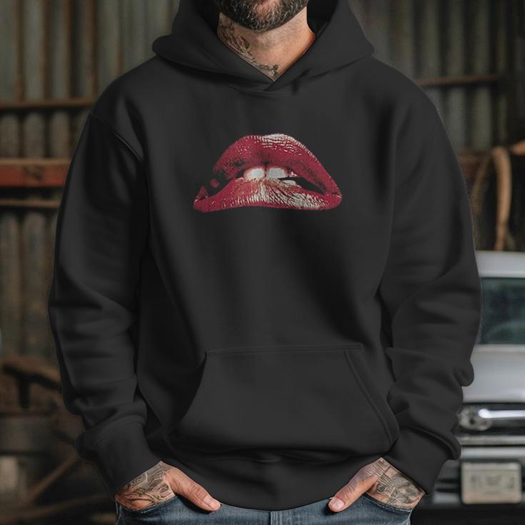 Rocky Horror Picture Show Cult Musical Film Iconic Red Lips Hoodie Gifts for Her