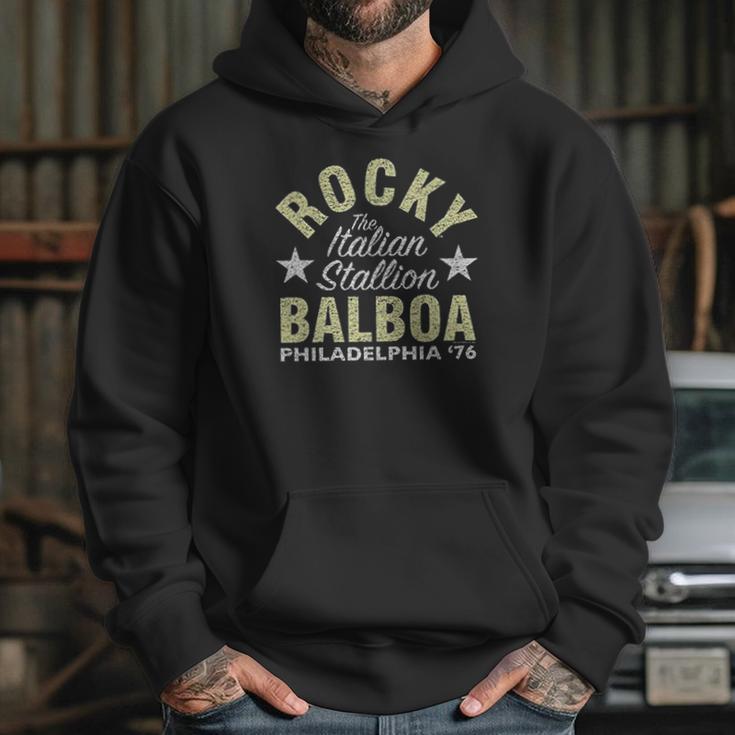 Rocky Italian Stallion 1976 Charcoal Hoody Hoodie Gifts for Her