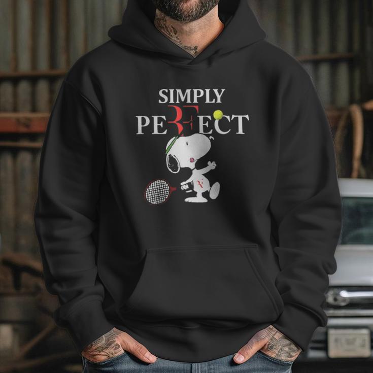 Roger Federer Snoopy Simply Pefect Hoodie Gifts for Her