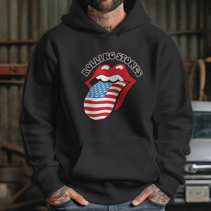 The Rolling Stones Usa Tongue Hoodie Gifts for Her