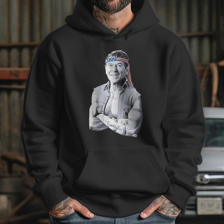 Ronald Reagan American Icon Hoodie Gifts for Her