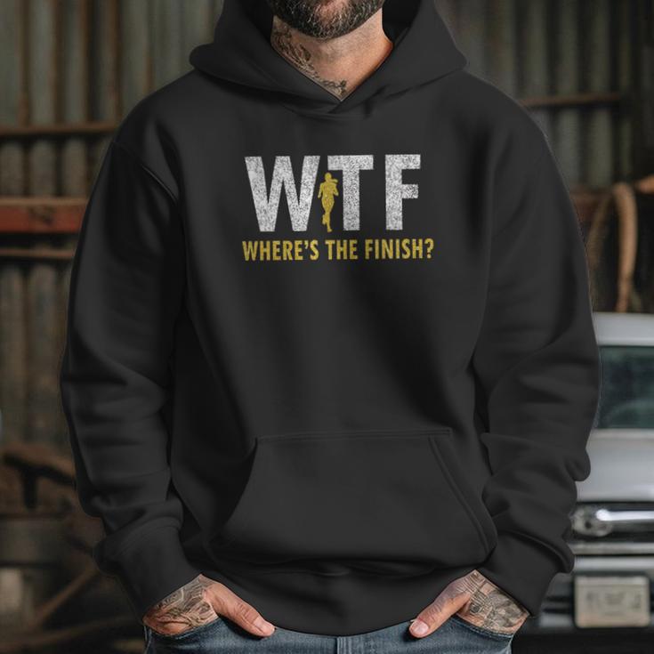 Running Girl Wtf Wheres The Finish Hoodie Gifts for Her