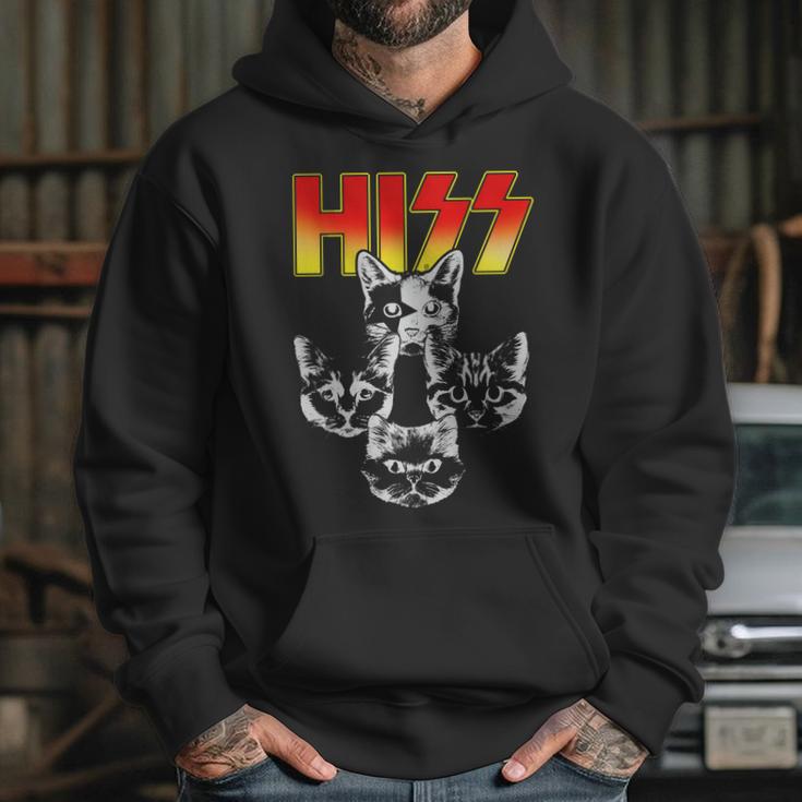 Hiss Music Cat Band Hoodie Gifts for Her