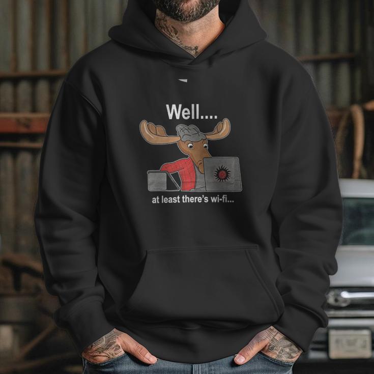 Sam Winchester Moose Wifi Geek Hoodie Gifts for Her