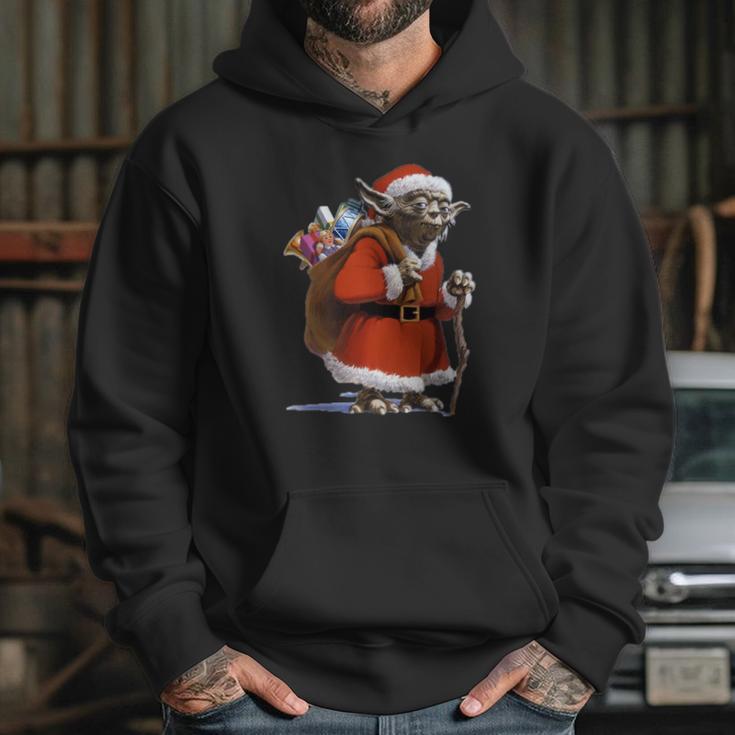 Santa Yoda T-Shirt Hoodie Gifts for Her