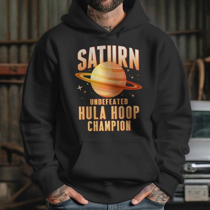 Saturn Undefeated Hula Hoop Champion Hoodie Gifts for Her