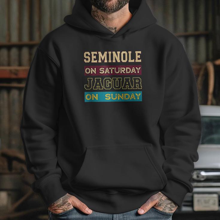 Seminole On Saturday On Sunday Jacksonville Hoodie Gifts for Her