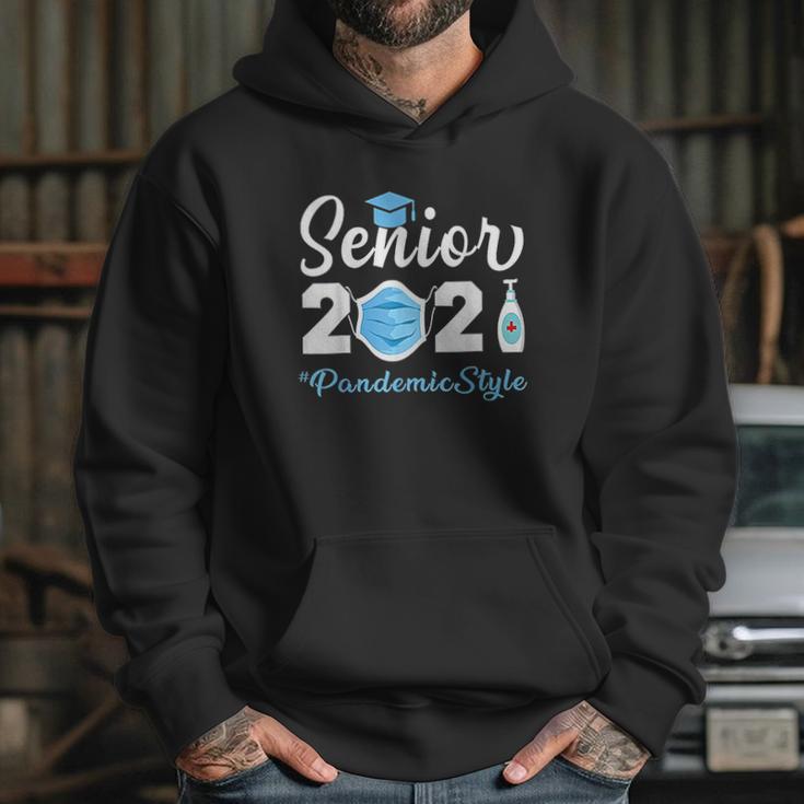 Senior 2021 Pandemic Style Social Distancing Hoodie Gifts for Her