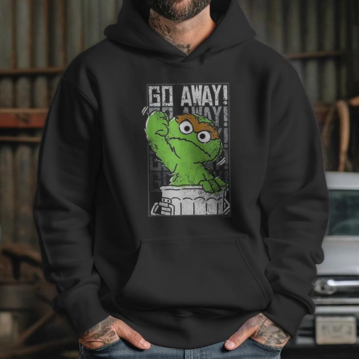 Sesame Street Oscar The Grouch Go Away Hoodie Gifts for Her