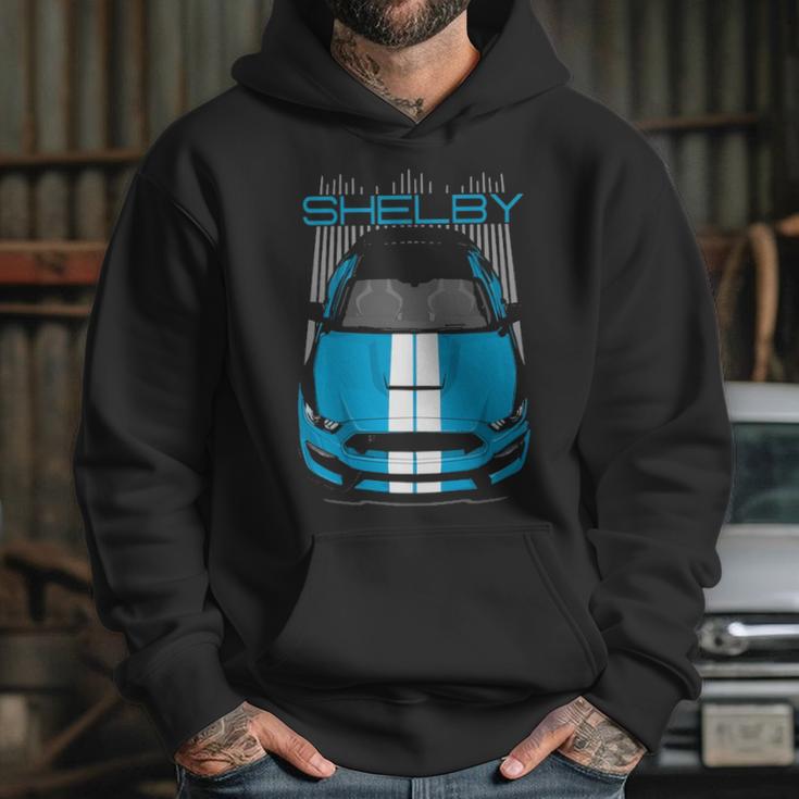 Shelby Gt350 Grabber Blue Hoodie Gifts for Her