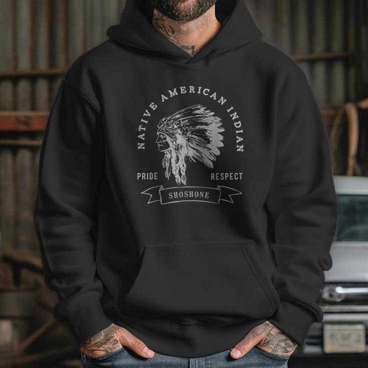 Shoshone Tribe Native American Indian Pride Respect Hoodie Gifts for Her