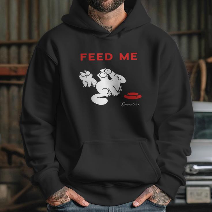 Simons Cat - Feed Me Hoodie Gifts for Her