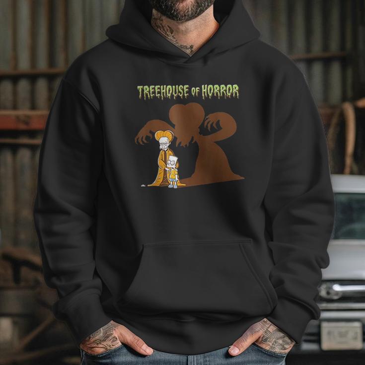 The Simpsons Treehouse Of Horror Dracula Burns And Bart Hoodie Gifts for Her