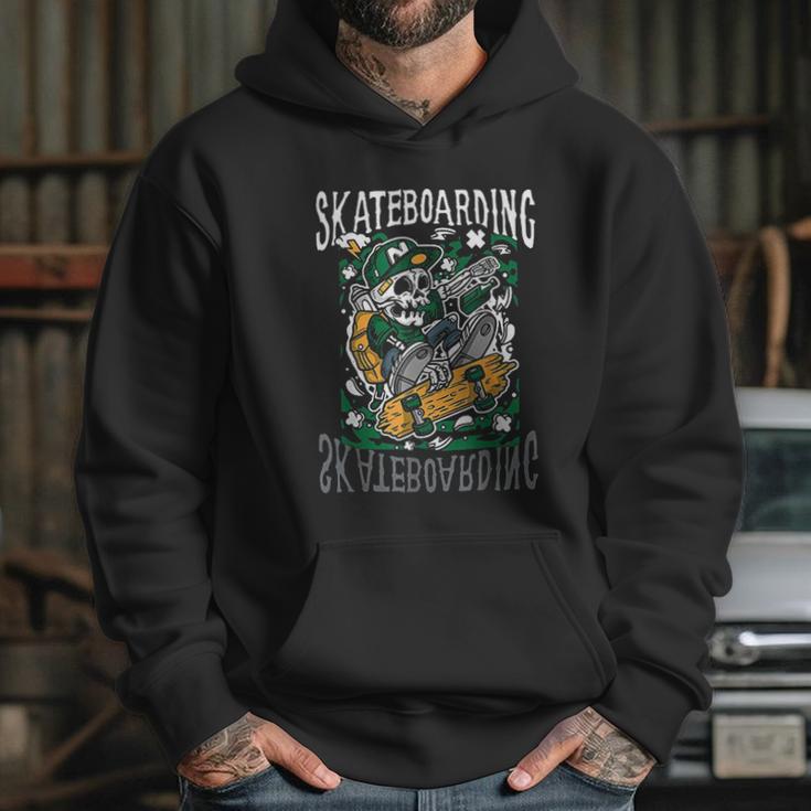 Skate Boarding Skull Skateboard Santa Cruz Street Wear Hoodie Gifts for Her